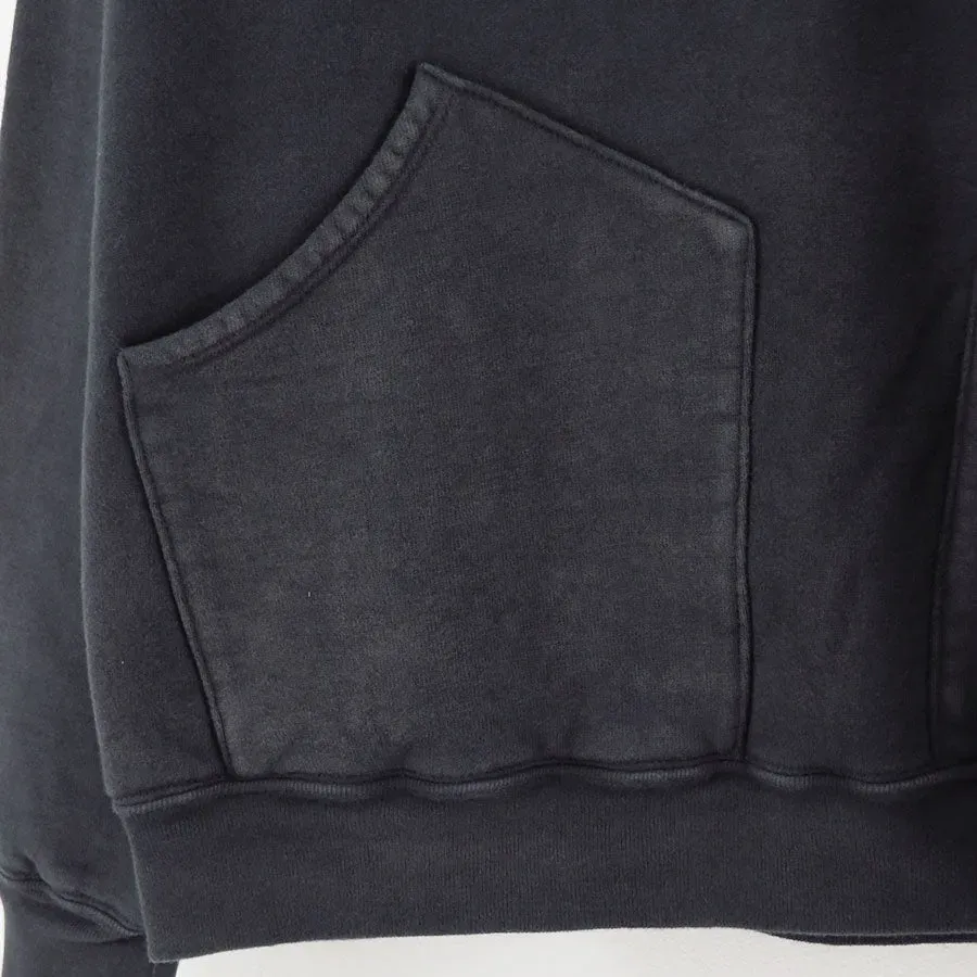 Vintage Attached Hood Sweat Parka