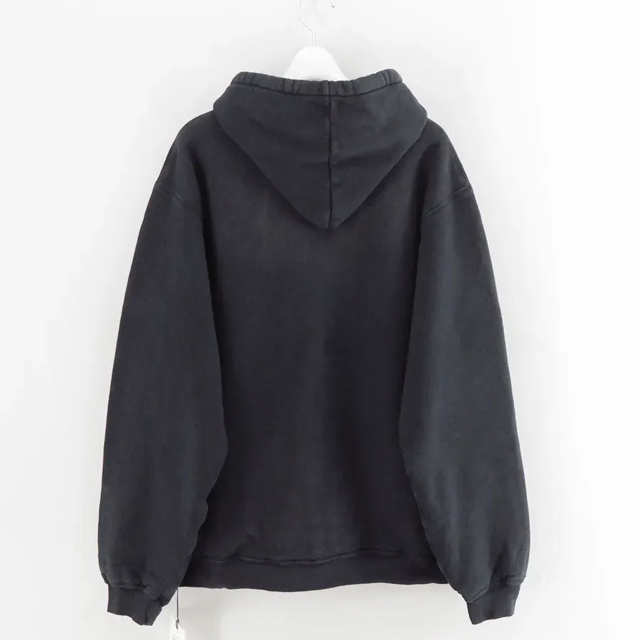 Vintage Attached Hood Sweat Parka