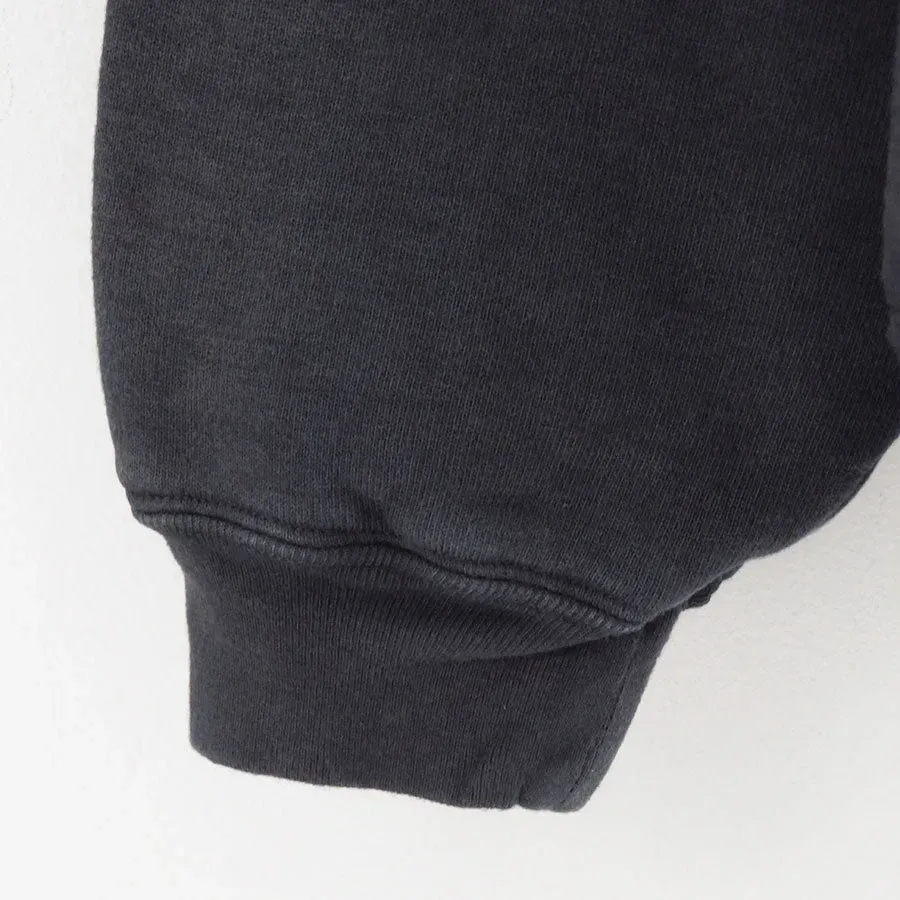 Vintage Attached Hood Sweat Parka