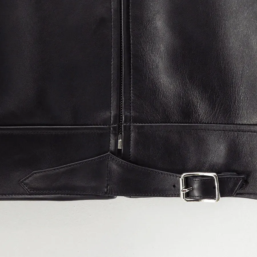 Leather French Riders Jacket