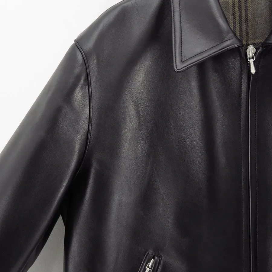 Leather French Riders Jacket