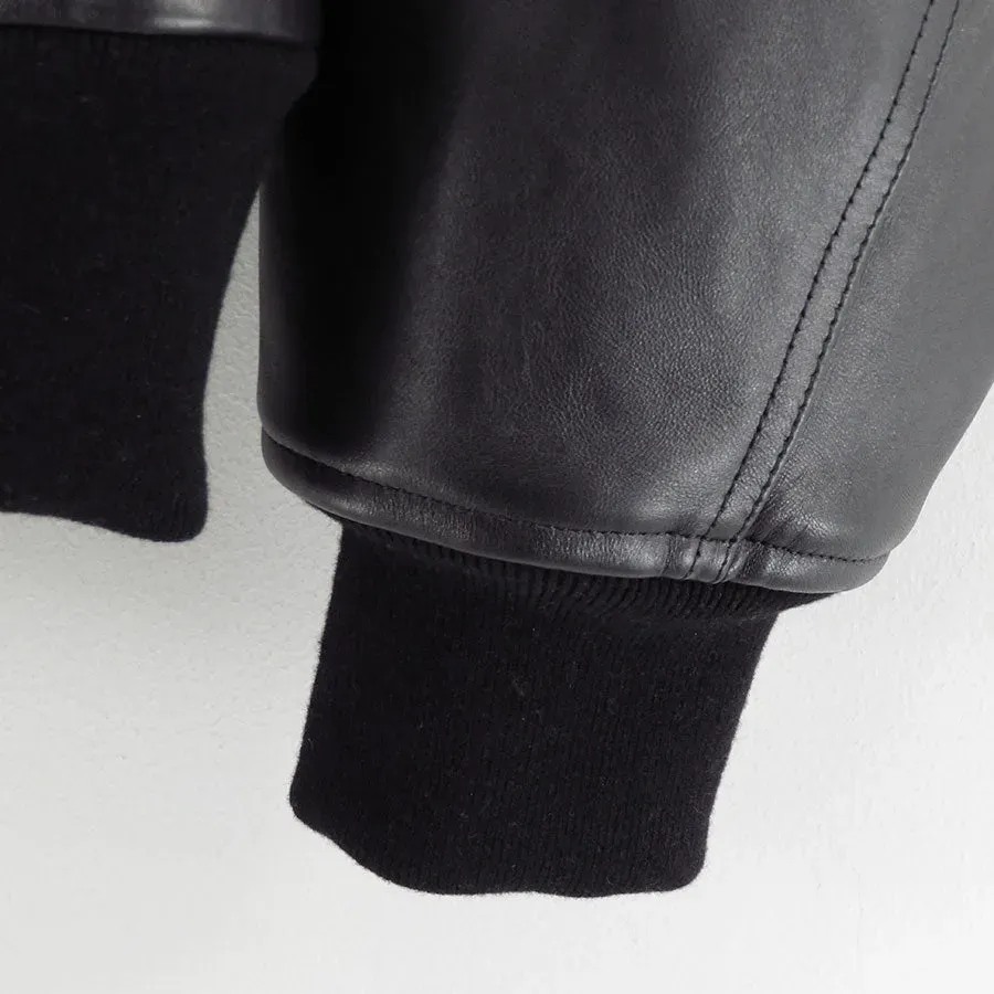 Leather Cwu-45 Flight Jacket