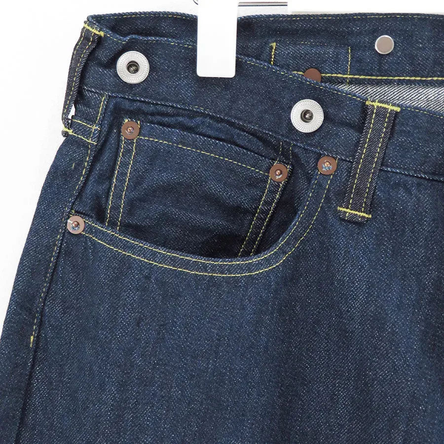 No.22 Washed Wide Denim Pants
