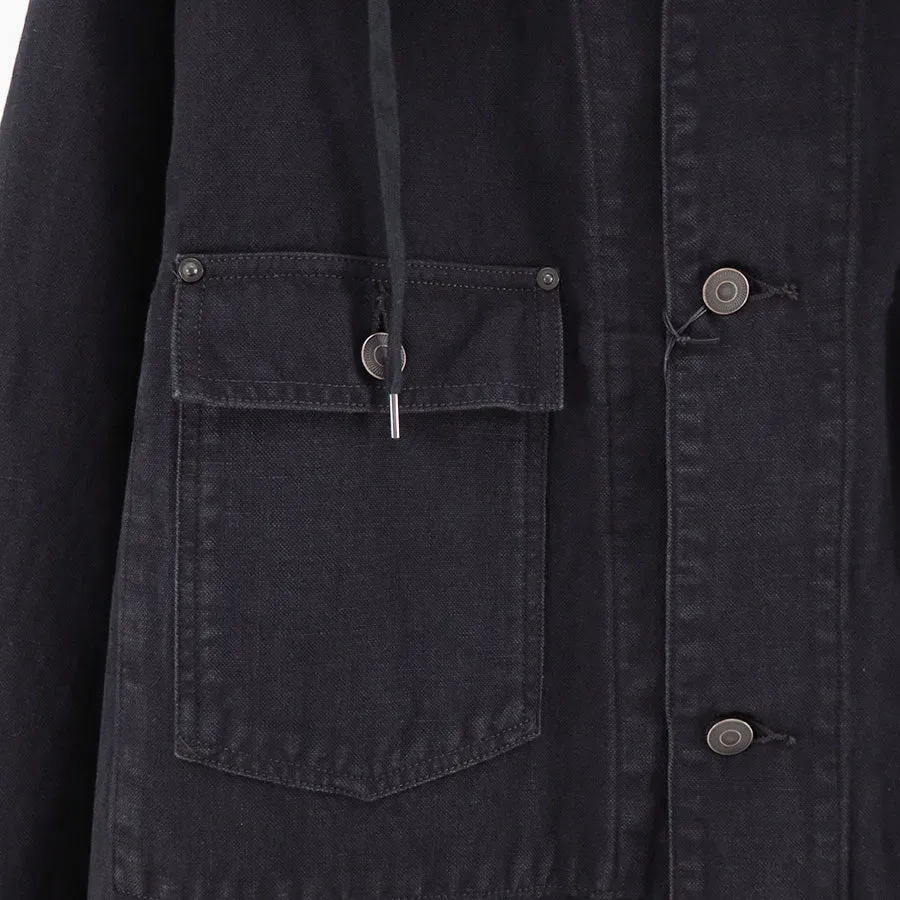 Vintage Silk Hemp Coverall Jacket