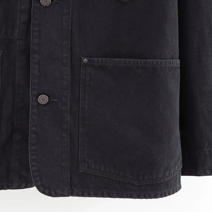 Vintage Silk Hemp Coverall Jacket