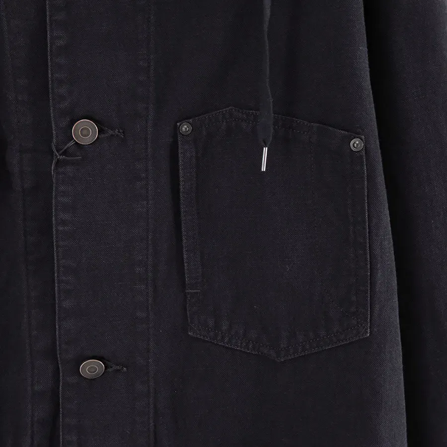 Vintage Silk Hemp Coverall Jacket