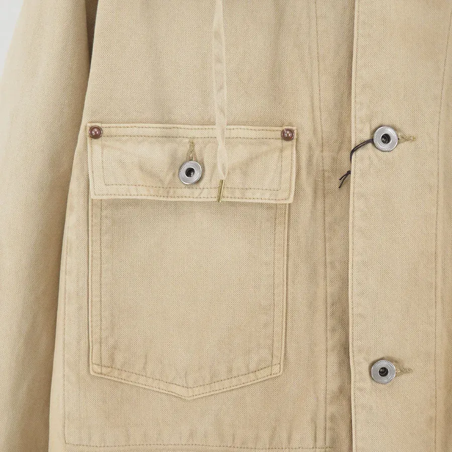 Vintage Silk Hemp Coverall Jacket