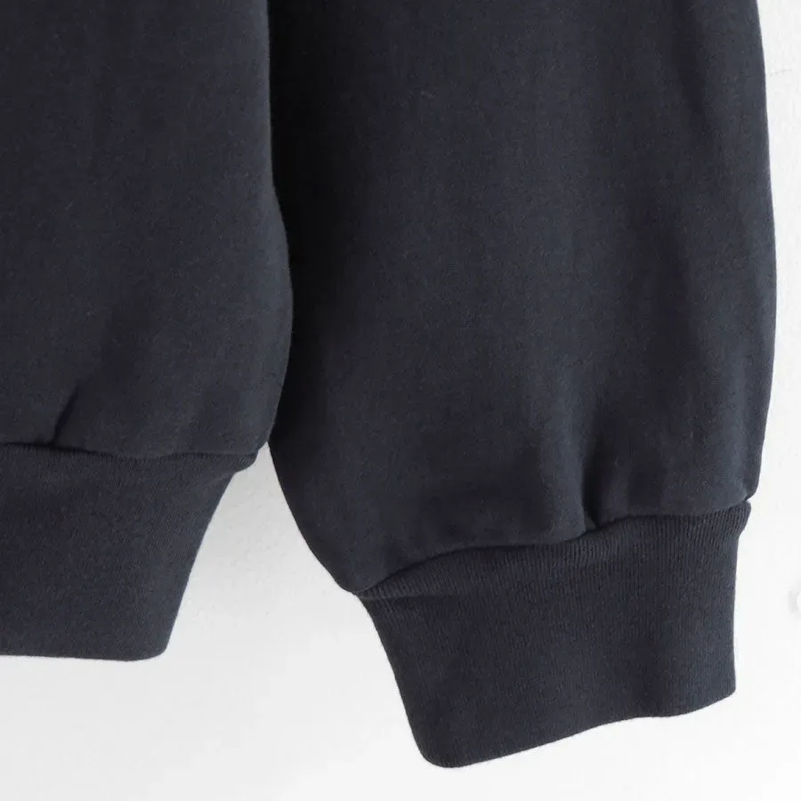 Elastic High Gauge Sweat Half Zip P/O