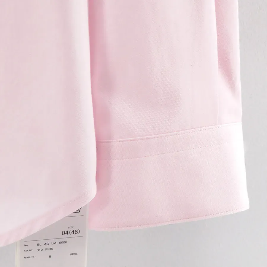 Washer Oxford Loose Fit Shirt