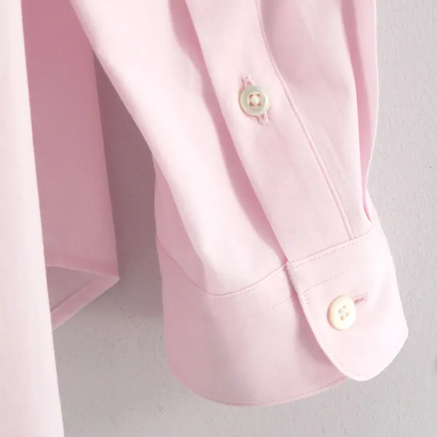 Washer Oxford Loose Fit Shirt