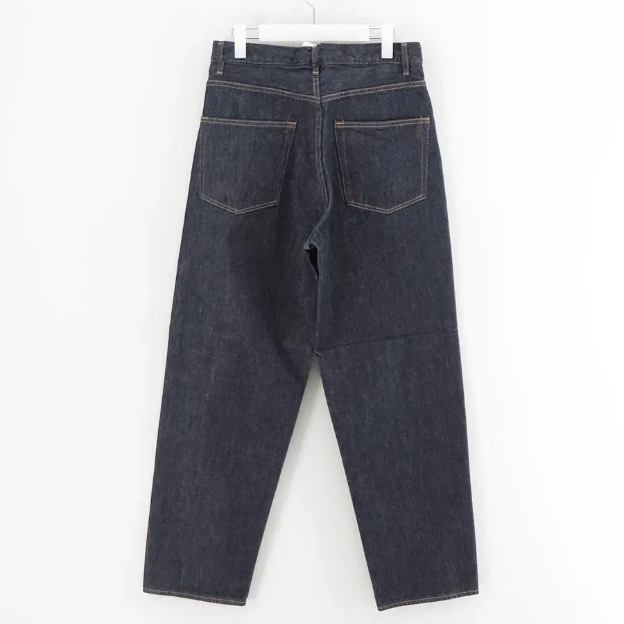 Hard Twist Denim Wide Pants