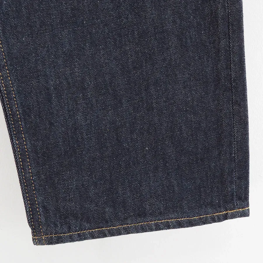 Hard Twist Denim Wide Pants
