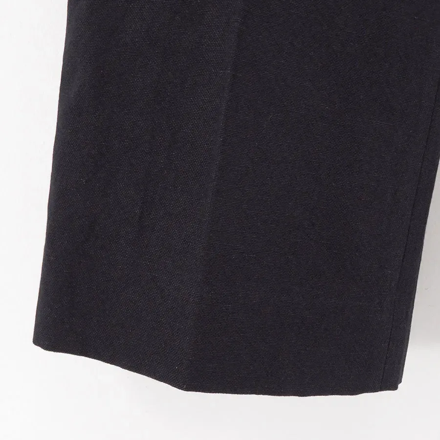 Wool Cotton Linen Ox Drawstring Pants