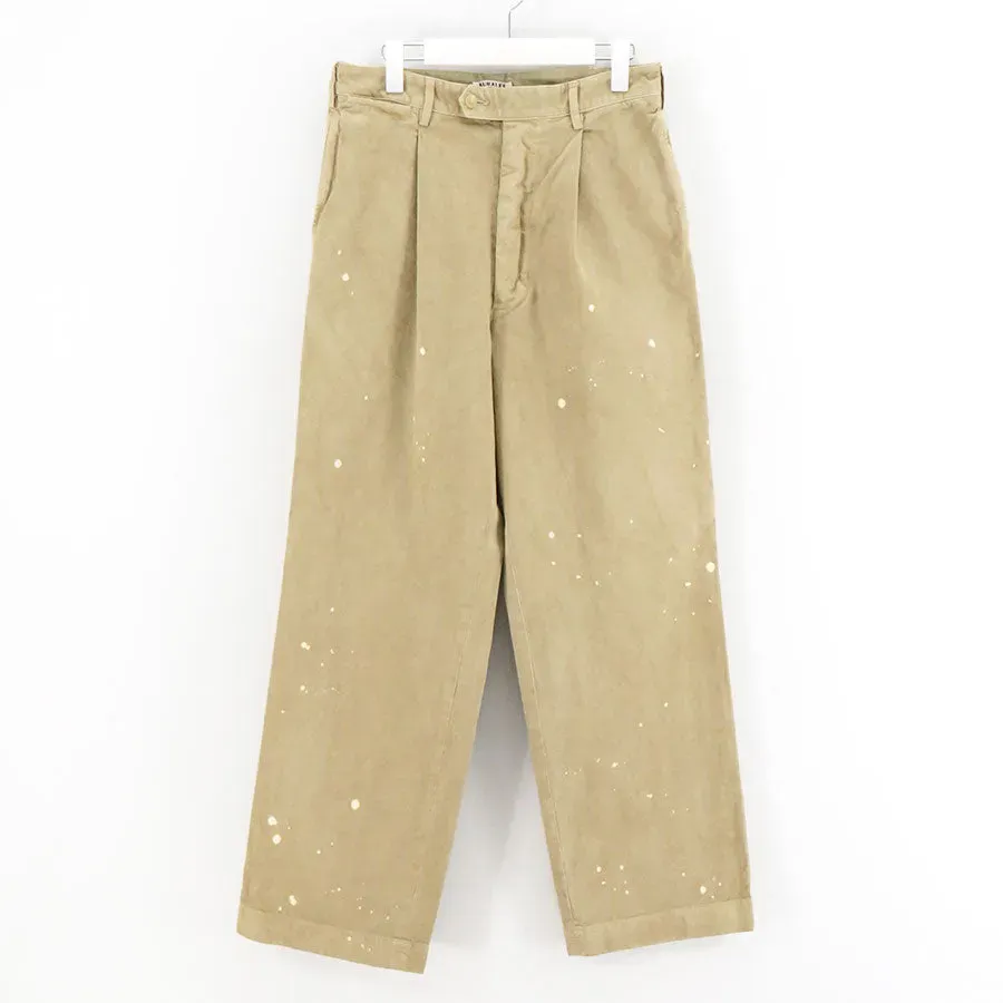 Garment-Dyed Finx Light Chino One-Tuck Wide Pants