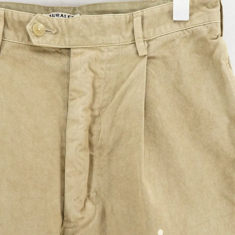 Garment-Dyed Finx Light Chino One-Tuck Wide Pants