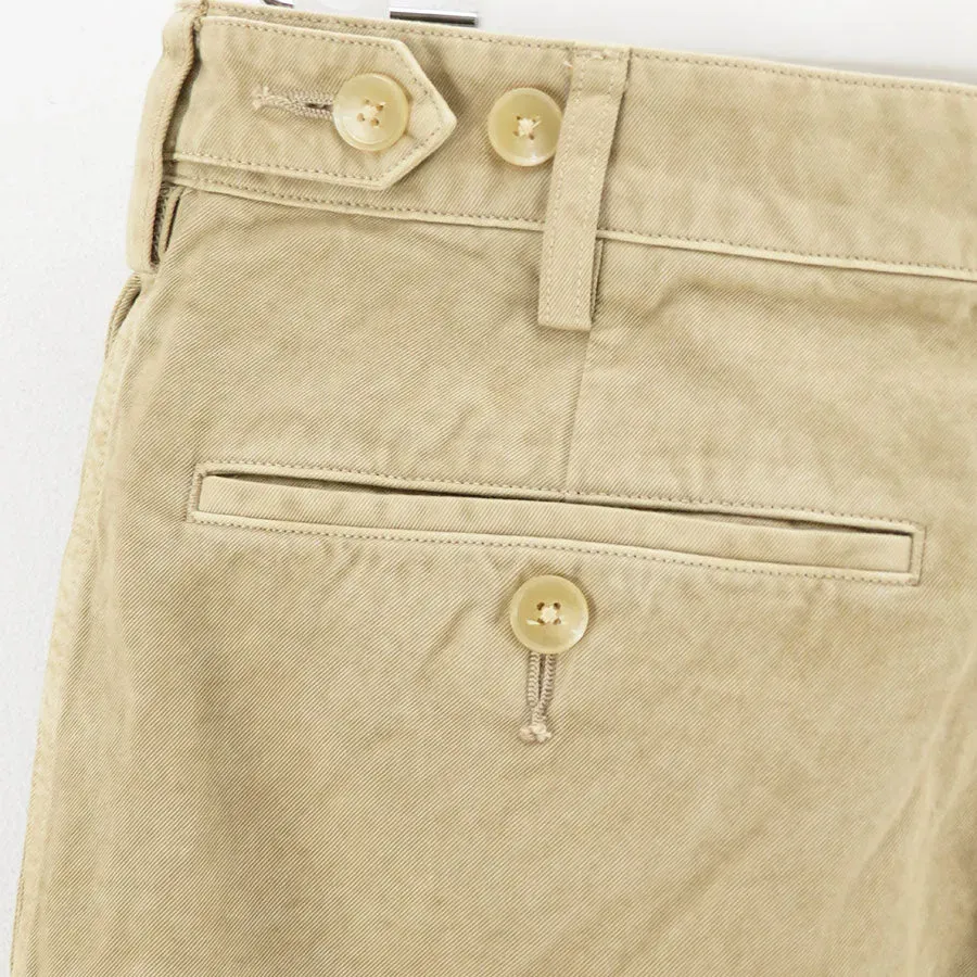 Garment-Dyed Finx Light Chino One-Tuck Wide Pants