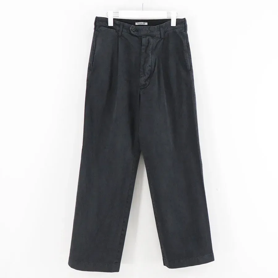 Garment-Dyed Finx Light Chino One-Tuck Wide Pants