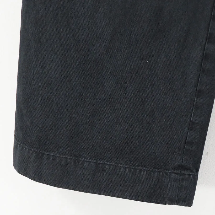Garment-Dyed Finx Light Chino One-Tuck Wide Pants
