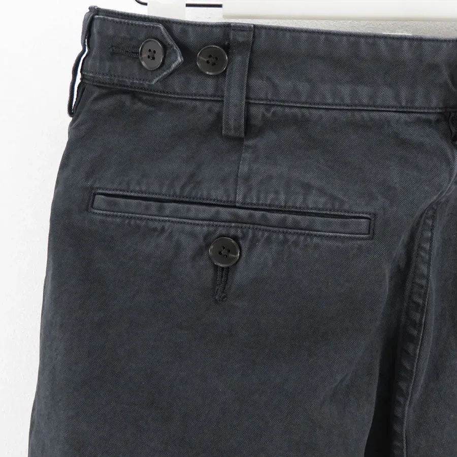 Garment-Dyed Finx Light Chino One-Tuck Wide Pants
