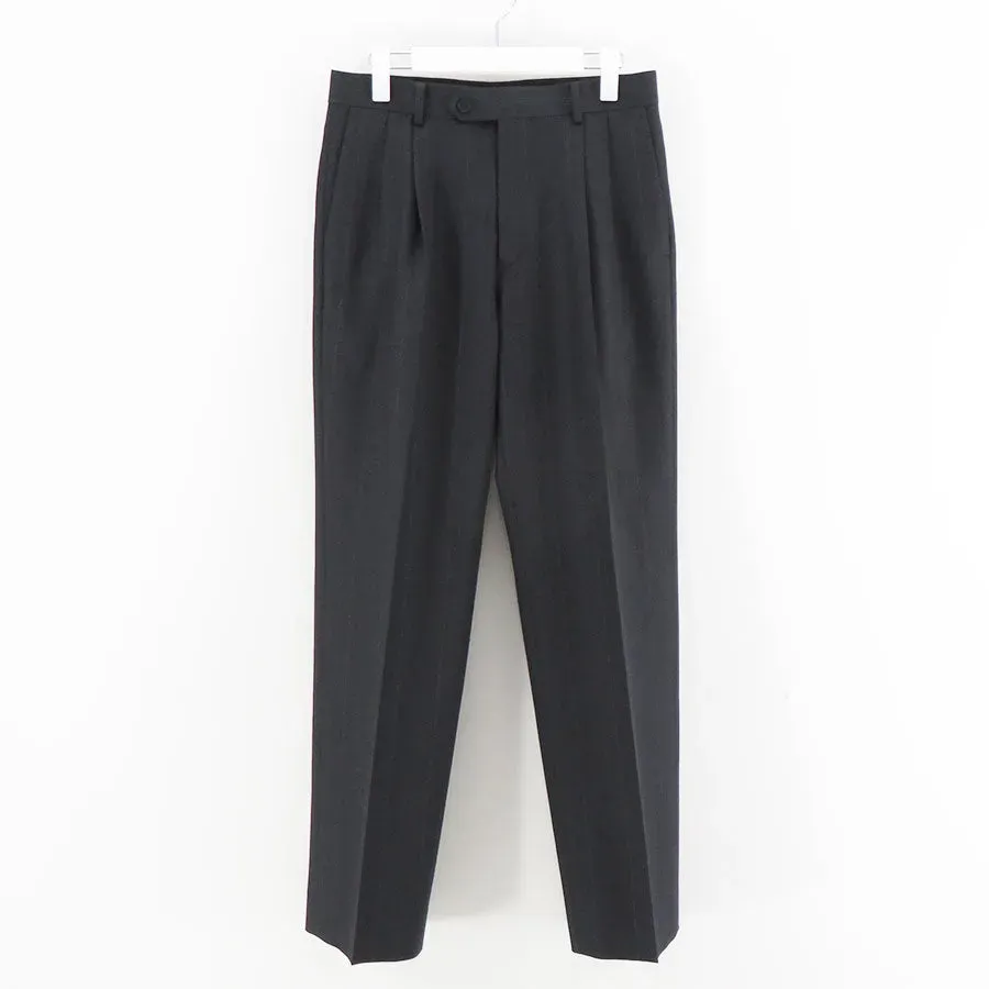 Bluefaced Wool Two-Tuck Slacks