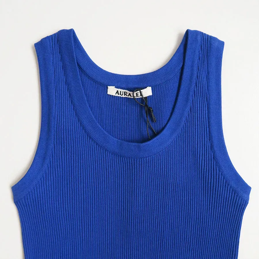 Giza High Gauge Rib Knit Tank