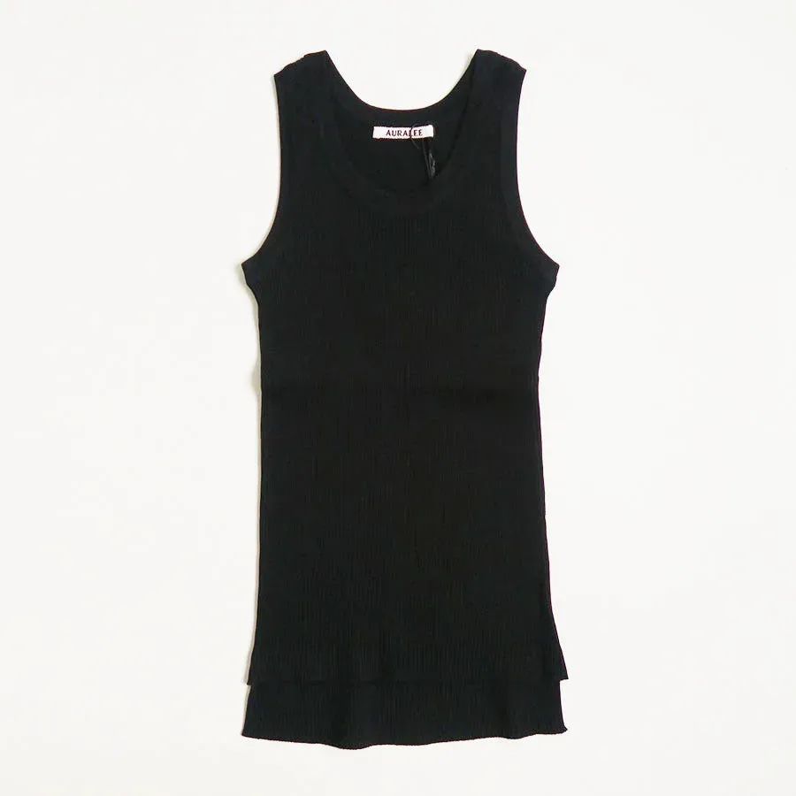 Giza High Gauge Rib Knit Tank