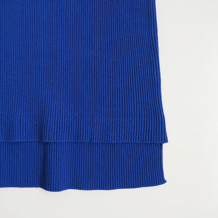 Giza High Gauge Rib Knit Tee