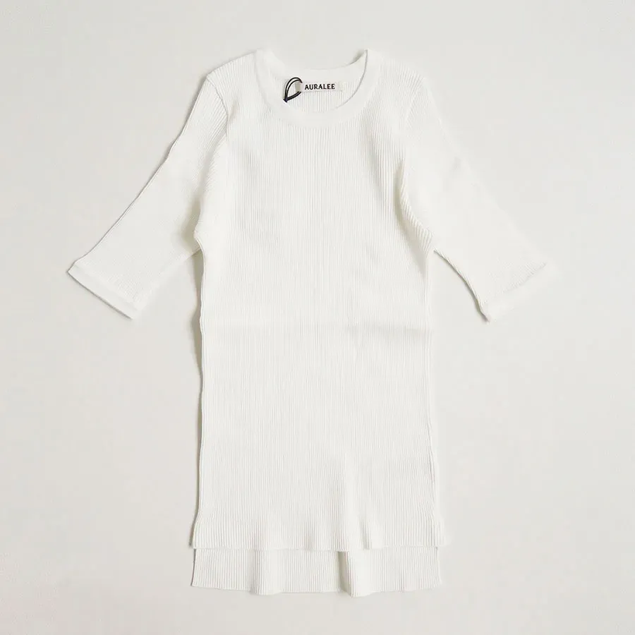Giza High Gauge Rib Knit Tee