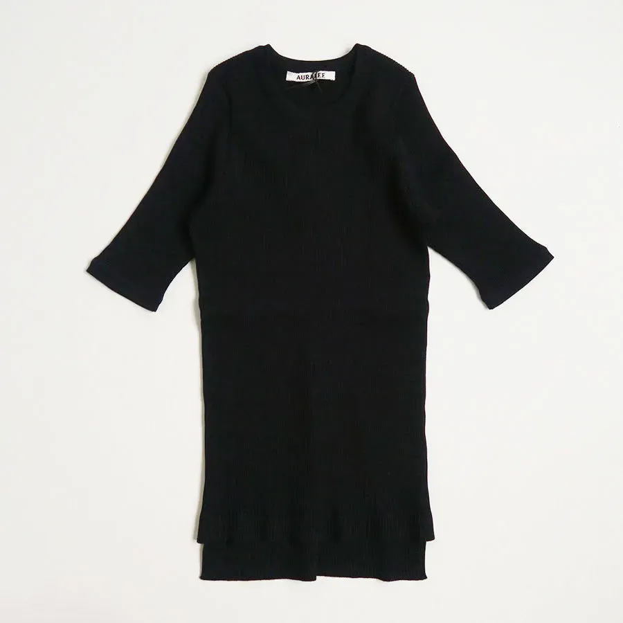 Giza High Gauge Rib Knit Tee