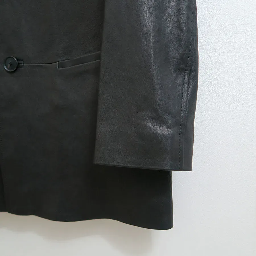 Textured Lamb Leather Blouson