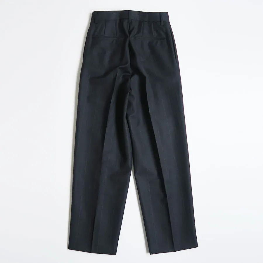 Bluefaced Wool Two-Tuck Slacks