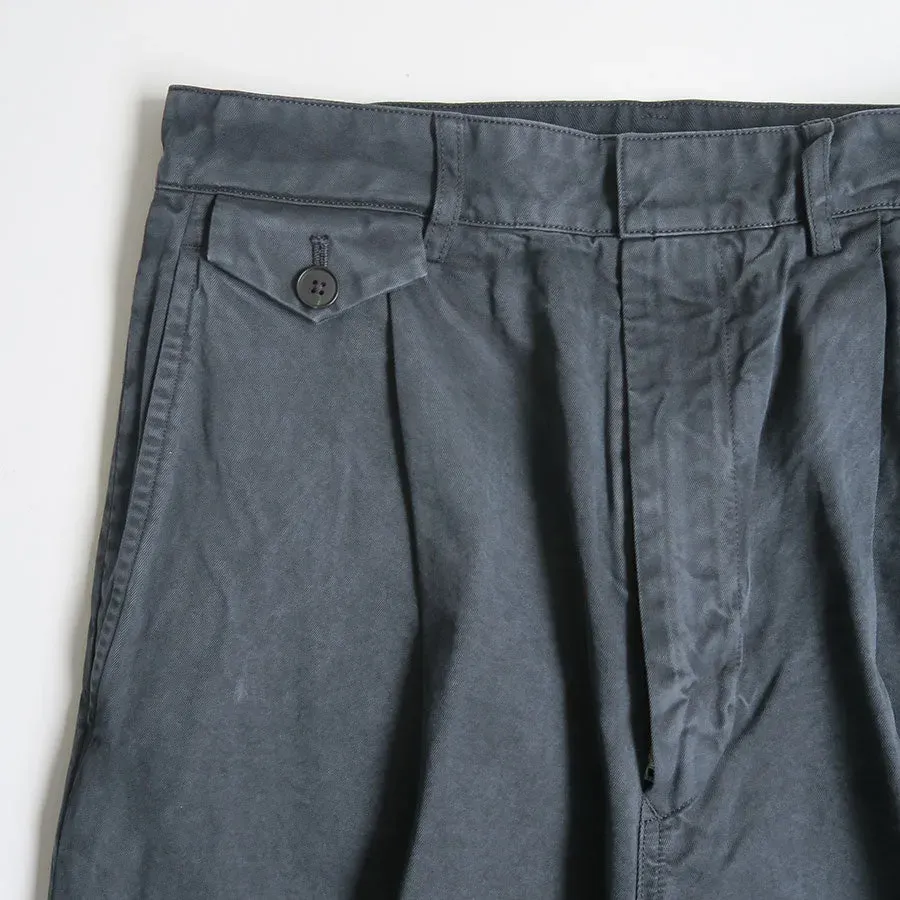 Garment-Dyed Finx Light Chino One-Tuck Wide Pants