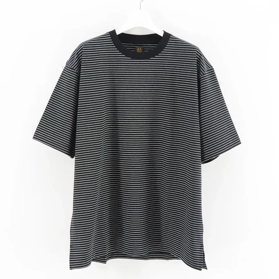 High Twist Cotton Border T-Shirt