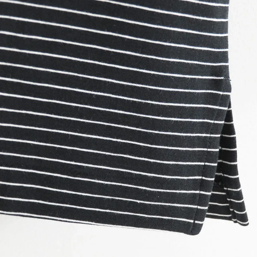 High Twist Cotton Border T-Shirt