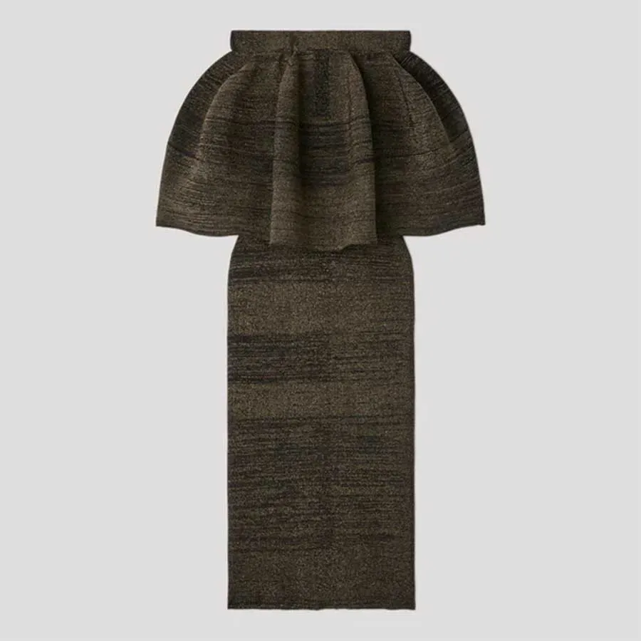 Pottery Glitter Layered Dress