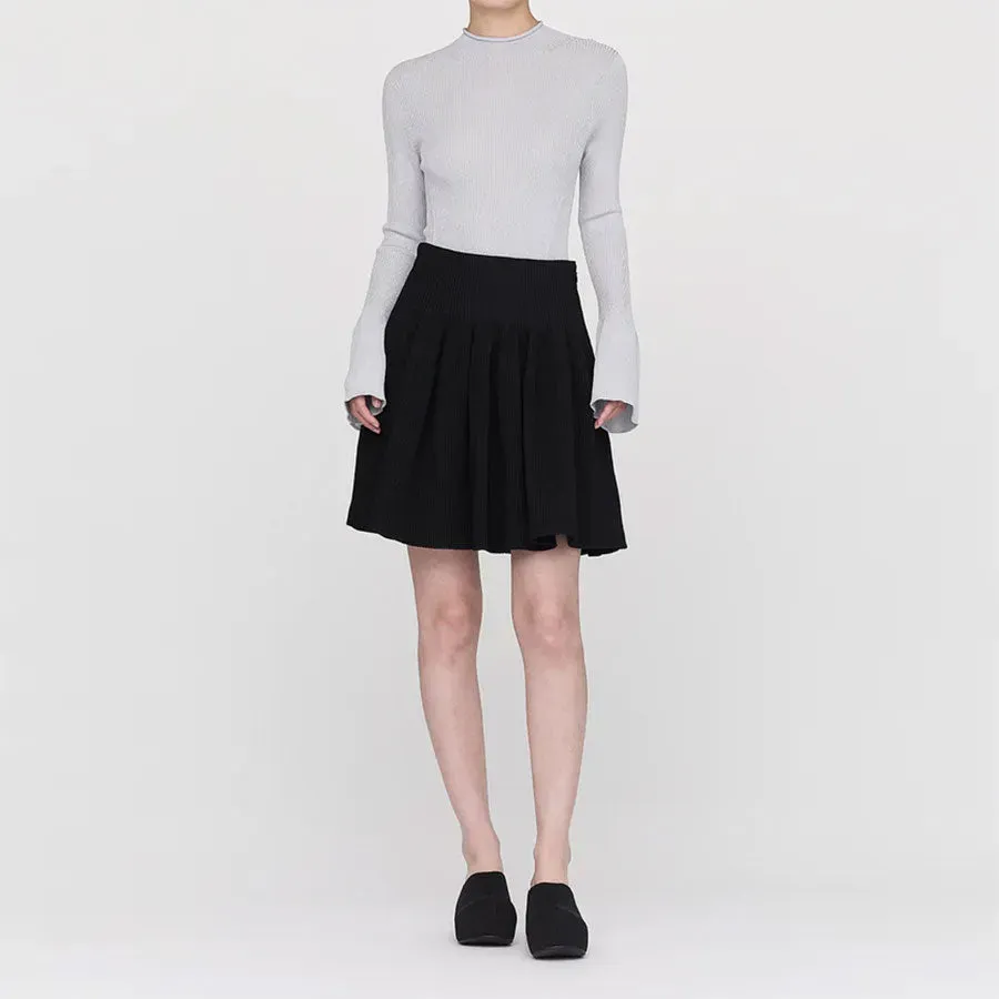 Soft Portrait Long Bell Sleeve Top