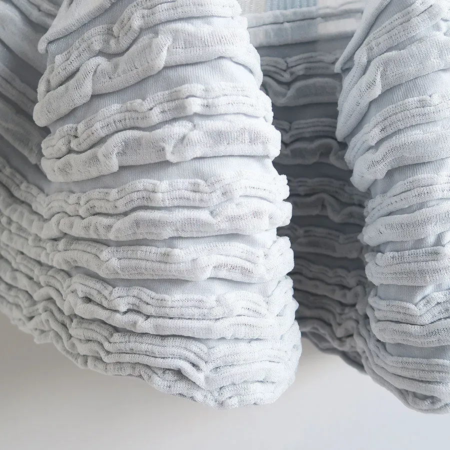 Pottery Swell Lucent Glitter Sleeveless Bust Flare Top