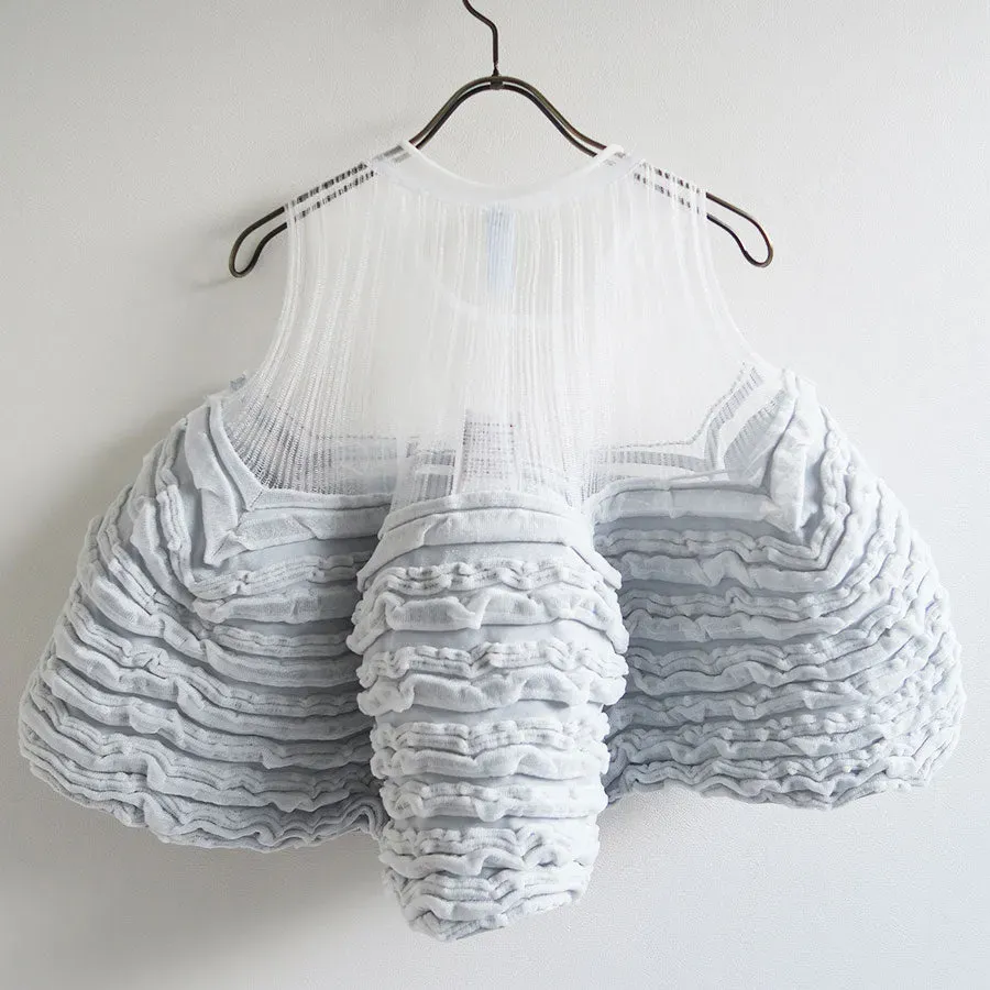 Pottery Swell Lucent Glitter Sleeveless Bust Flare Top