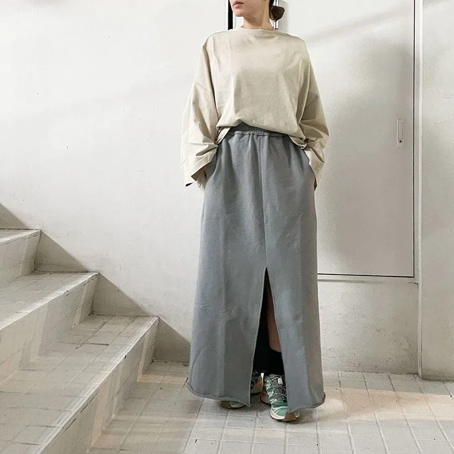Kathleen Front Slit Skirt