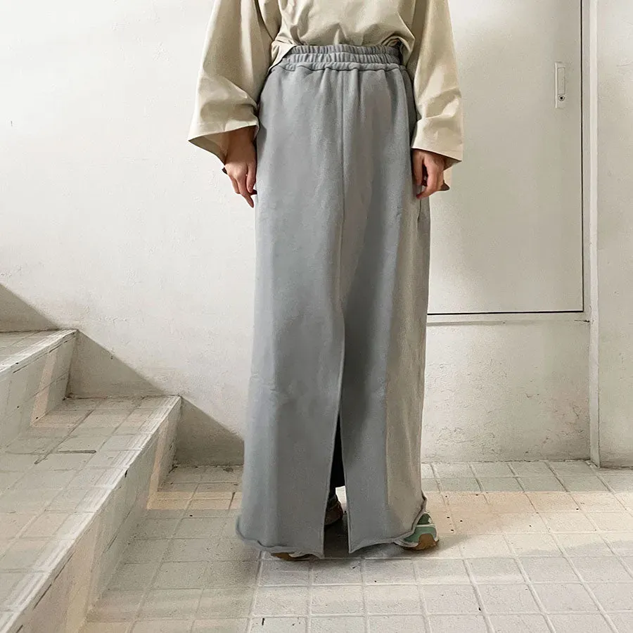 Kathleen Front Slit Skirt