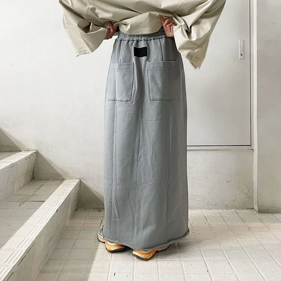 Kathleen Front Slit Skirt