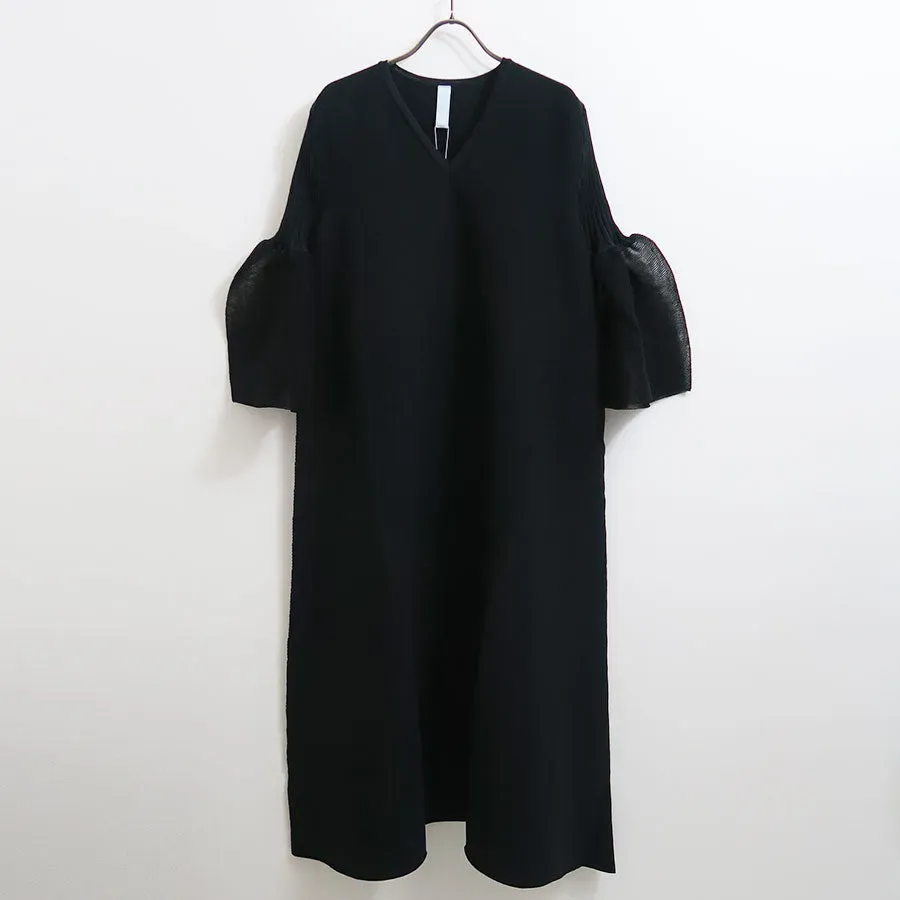 Pottery Lucent Long Bell Sleeve Flare Dress