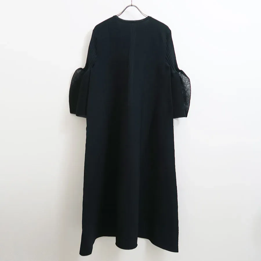 Pottery Lucent Long Bell Sleeve Flare Dress