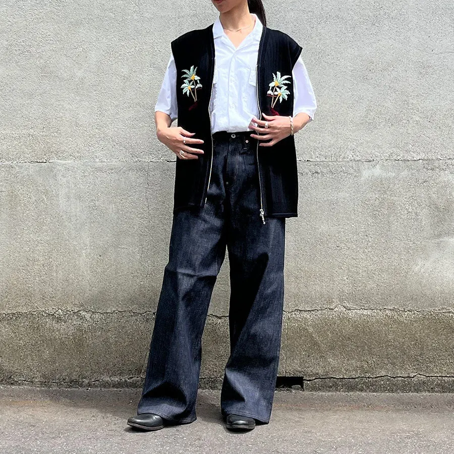 Zip Up Knit Vest Hawaii