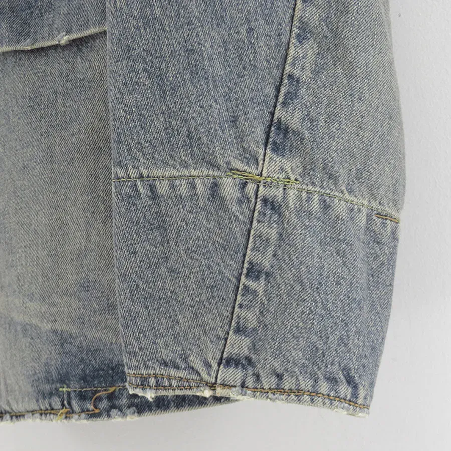 Free Stich Draiping Denim Jacket