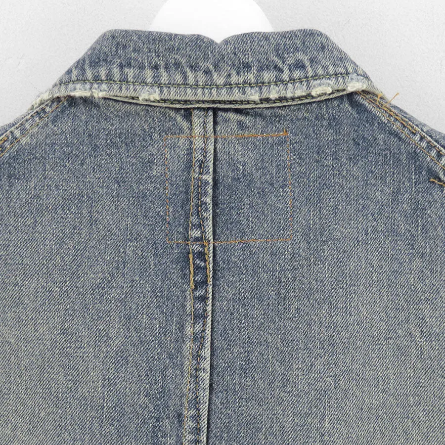 Free Stich Draiping Denim Jacket