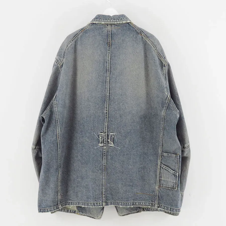 Free Stich Draiping Denim Jacket