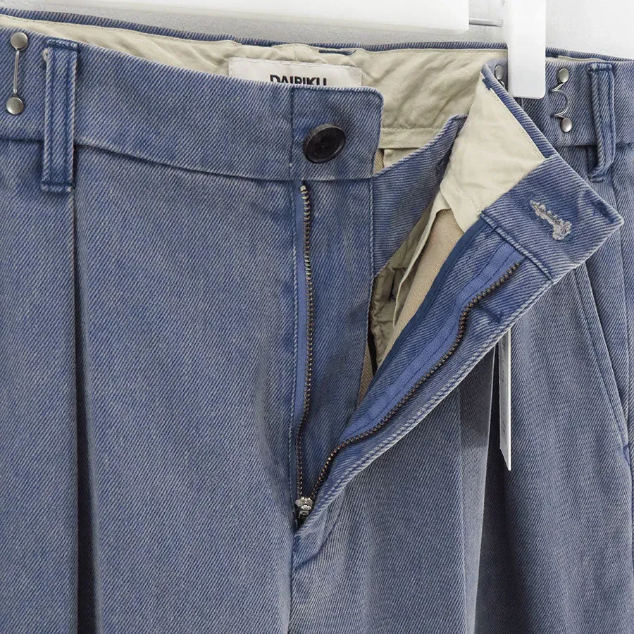 Wide Two Tuck Chino Pants