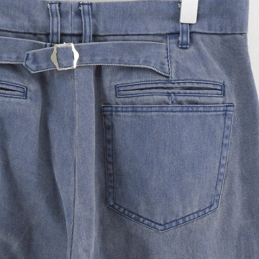 Wide Two Tuck Chino Pants