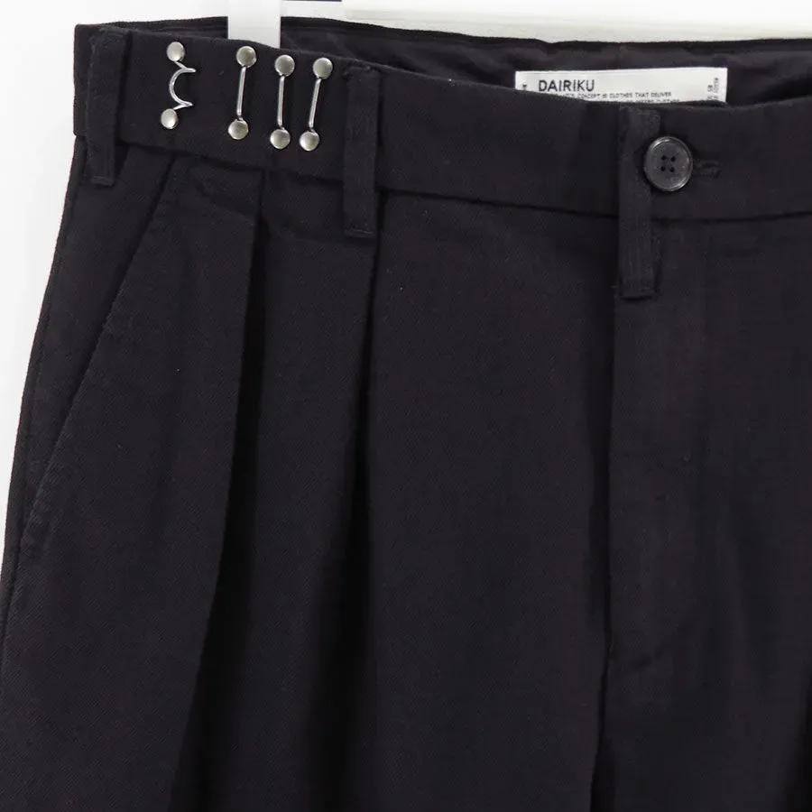 Wide Two Tuck Chino Pants